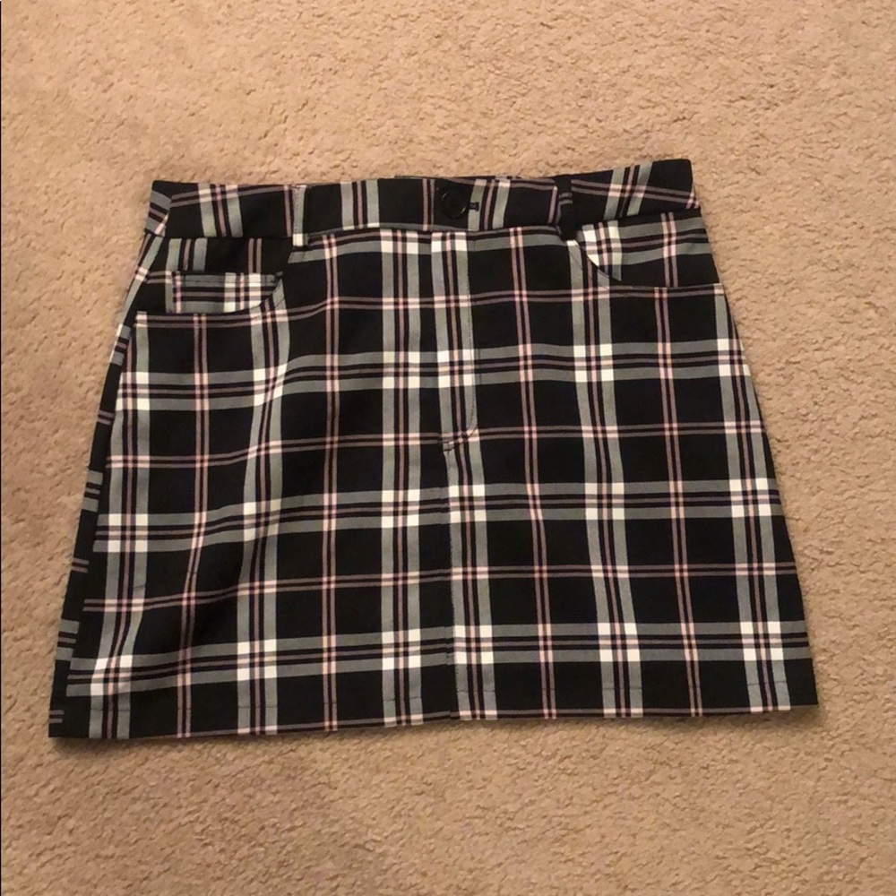 Plaid Forever 21 Skirt